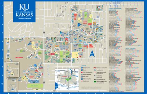 University Of Kansas Campus Map Guide