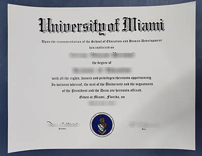 University Of Miami Diploma: Authenticity And Verification Process