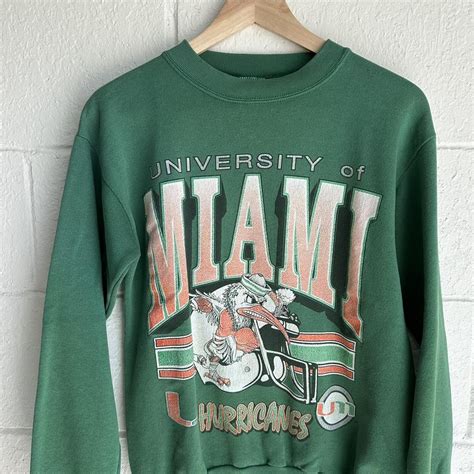 University Of Miami Sweatshirt: Show Off Your Um Pride