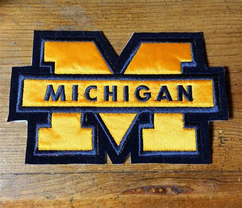 University Of Michigan Embroidered Patches For Alumni Pride