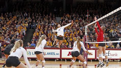 University Of Minnesota Volleyball Schedule And Scores