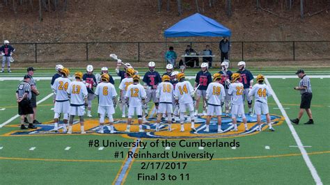 University Of The Cumberlands Lacrosse Program Overview