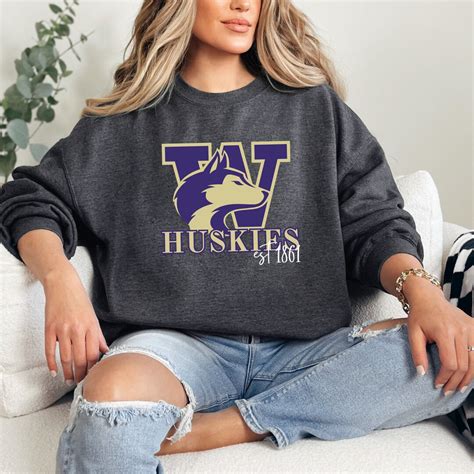 University Of Washington Crewneck Sweatshirt: A Husky Tradition