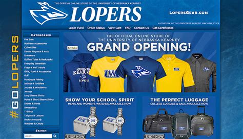 Unk Lopers Apparel And Gear For Students And Alumni