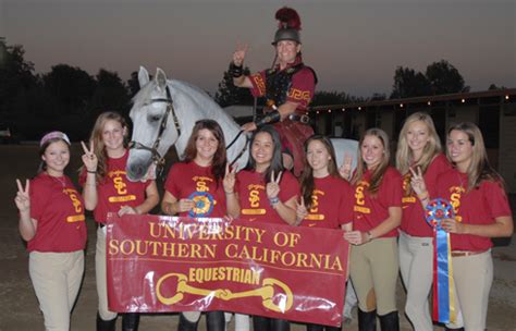 Usc Equestrian Team: Riding To Victory In La