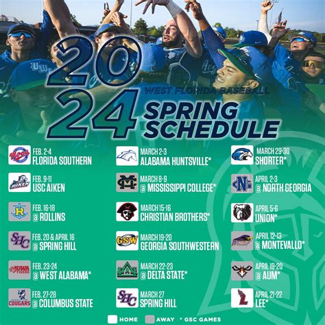 Uwf Baseball Schedule: Catch The Action This Season