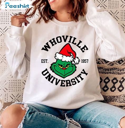 Whoville University Sweatshirt Ultimate Fashion Statement