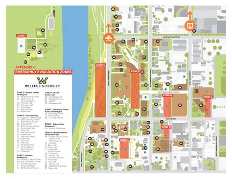 Wilkes University Campus Map And Directions