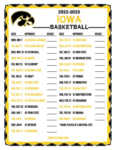 William Carey University Basketball Schedule 2023-2024